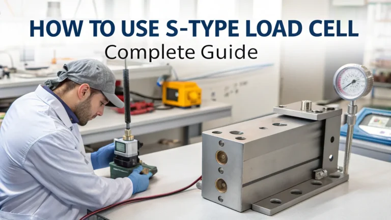 How to Use S Type Load Cell