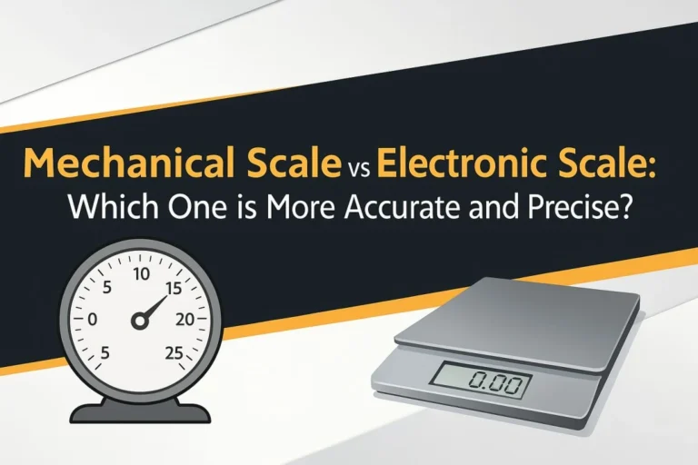 Mechanical Scale vs Electronic Scale
