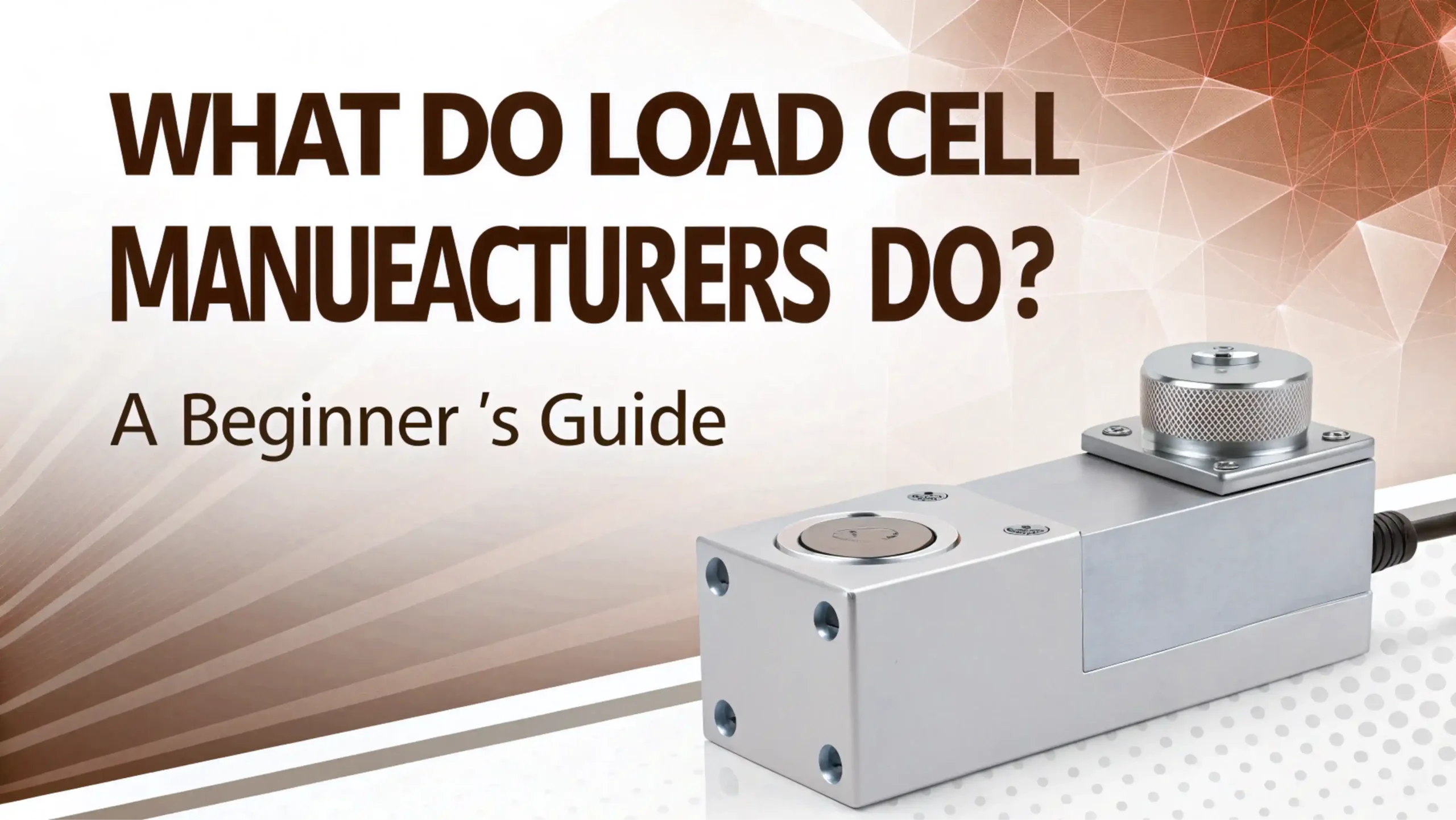 What Do Load Cell Manufacturers Do? A Beginner’s Guide