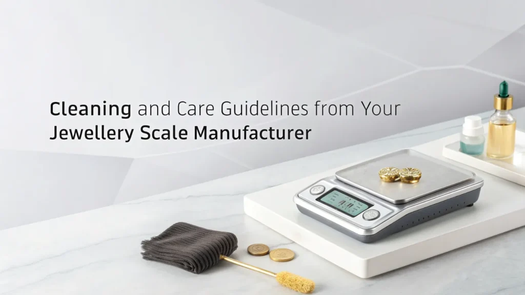 Cleaning and Care Guidelines from Your Jewellery Scale Manufacturer