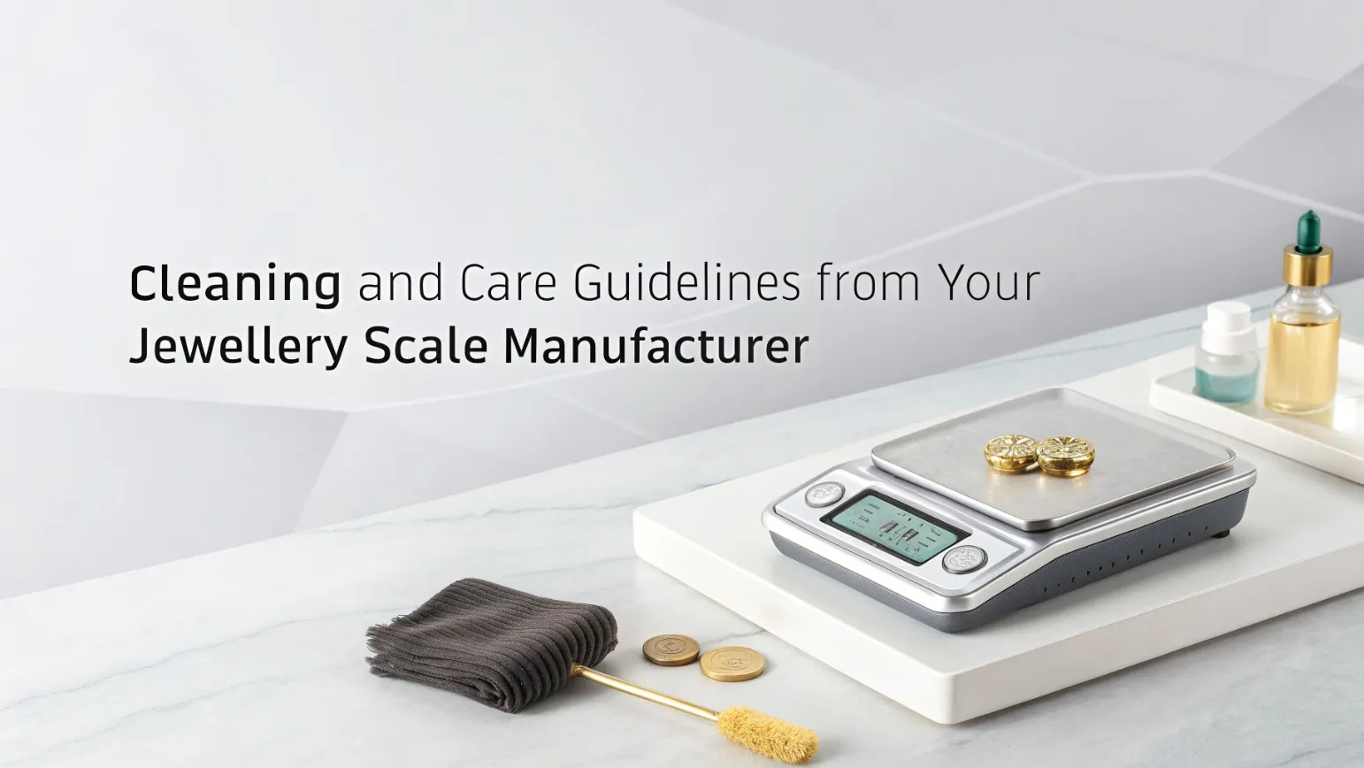 Cleaning and Care Guidelines from Your Jewellery Scale Manufacturer