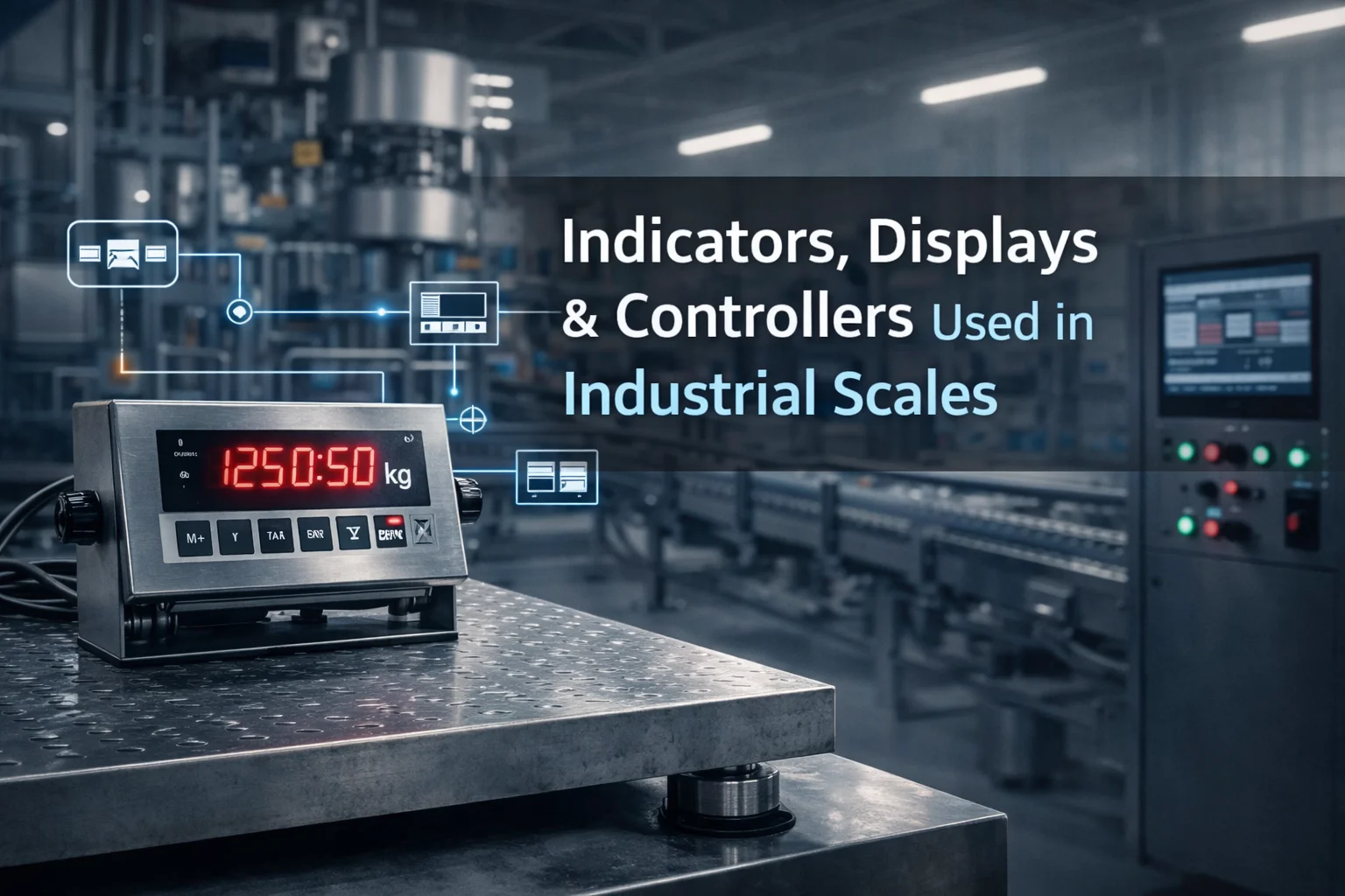 Indicators, Displays & Controllers Used in Industrial Scales