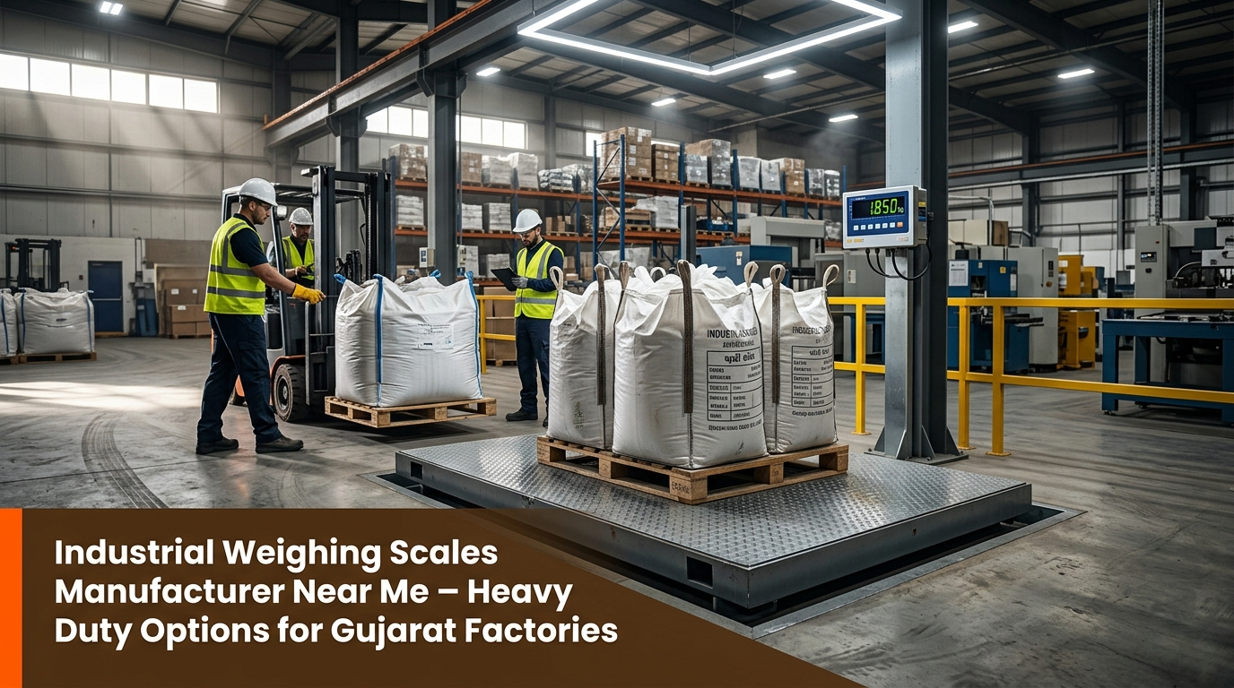 Industrial Weighing Scales Manufacturer Near Me Heavy Duty Options for Gujarat Factories