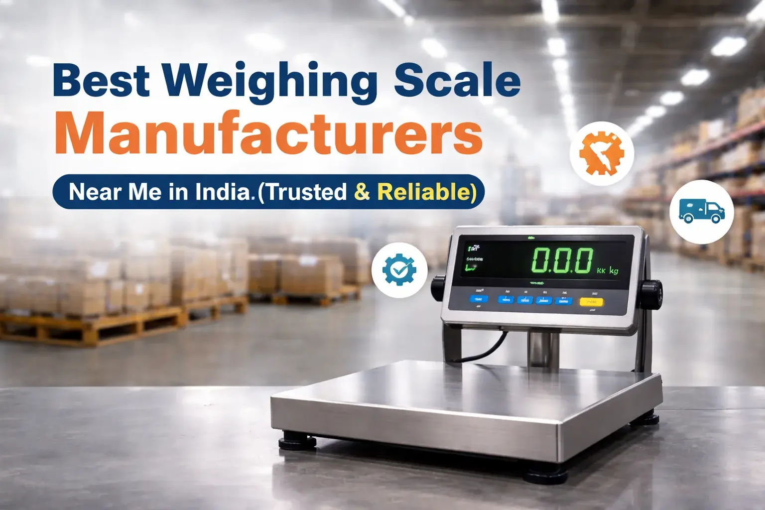Best Weighing Scale Manufacturers Near Me in India (Trusted & Reliable)