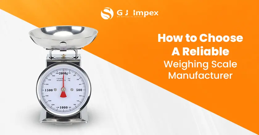 How to Choose a Reliable Digital Weighing Scale Manufacturer